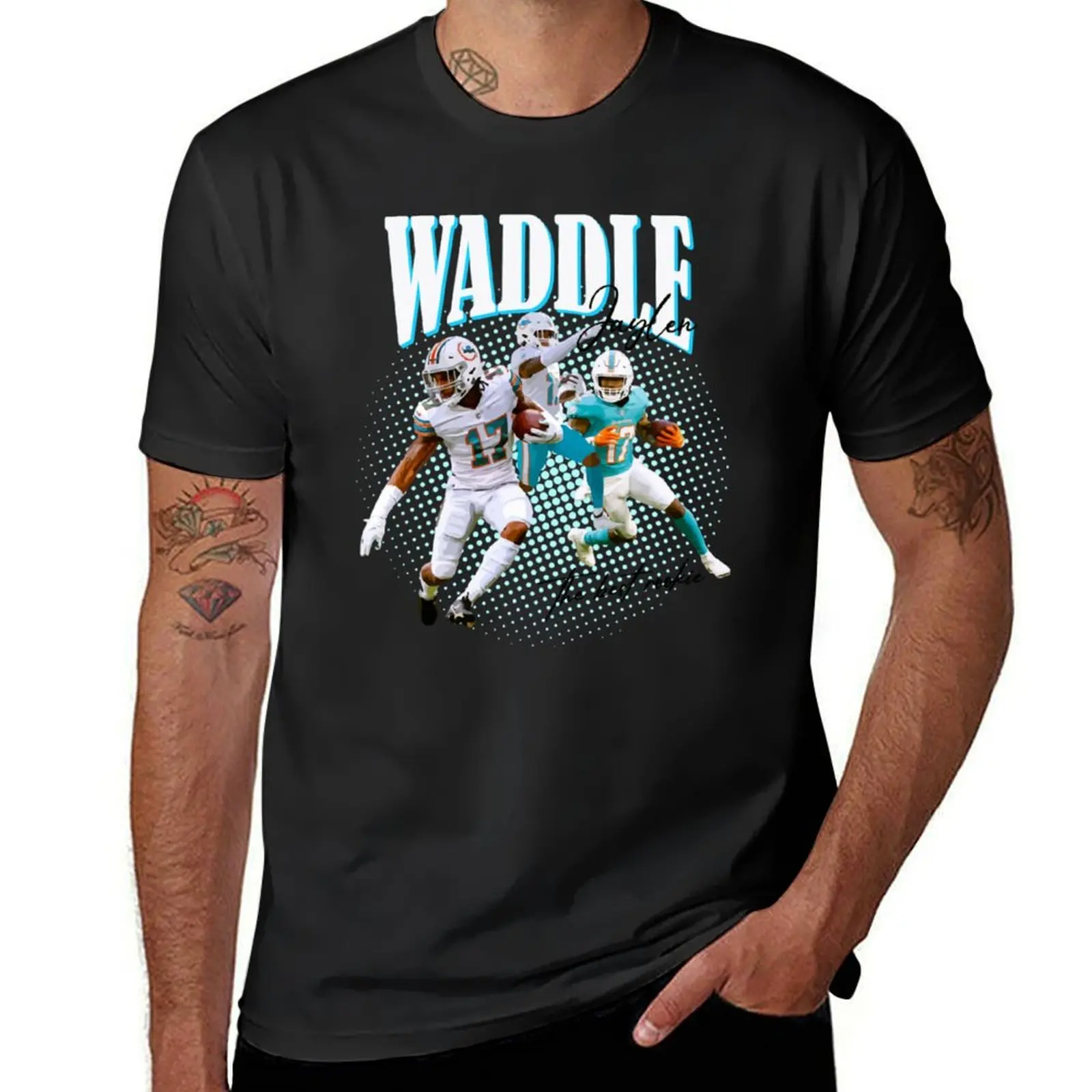 Jaylen Waddle T-Shirt Blouse plus sizes t shirt men