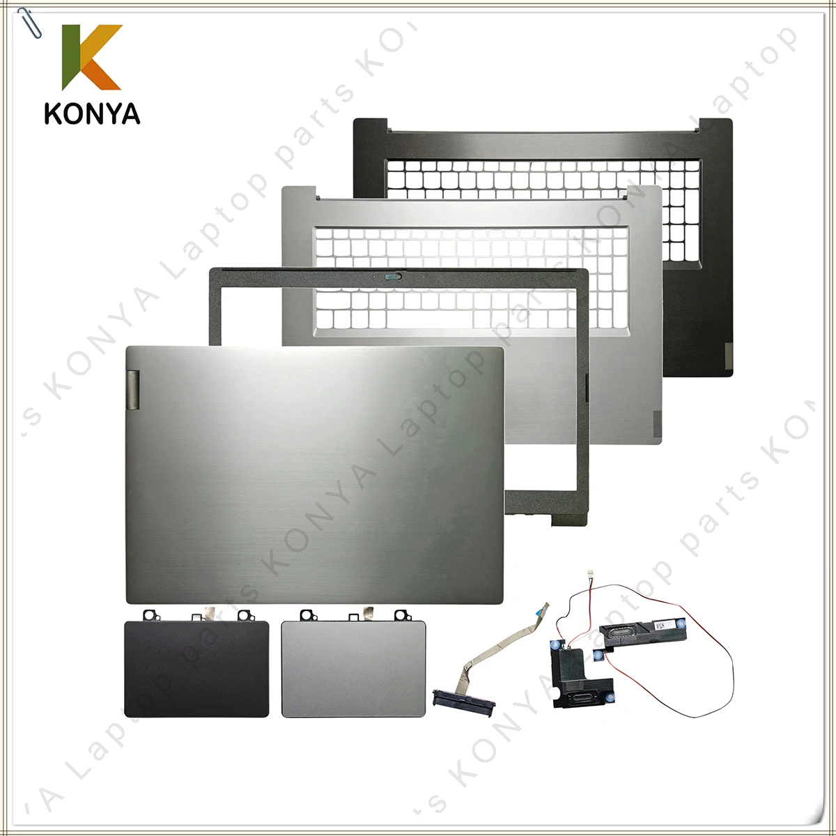 

Новые оригинальные запчасти для ноутбуков Lenovo Ideapad L340-17API L340-17IWL: задняя крышка LCD-экрана, передняя рамка, подставка для рук, нижний корпус.