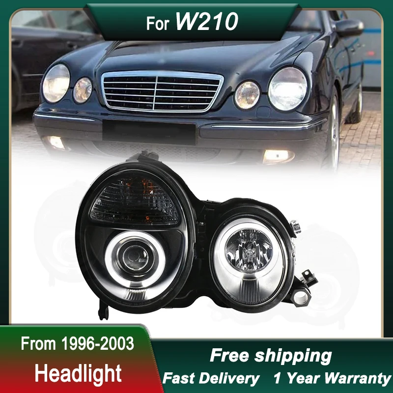 Hot Car Headlights For Mercedes Benz E-Class W210 96-03 emark new style led Upgraded New Design head lamp LED Headlight Assembly