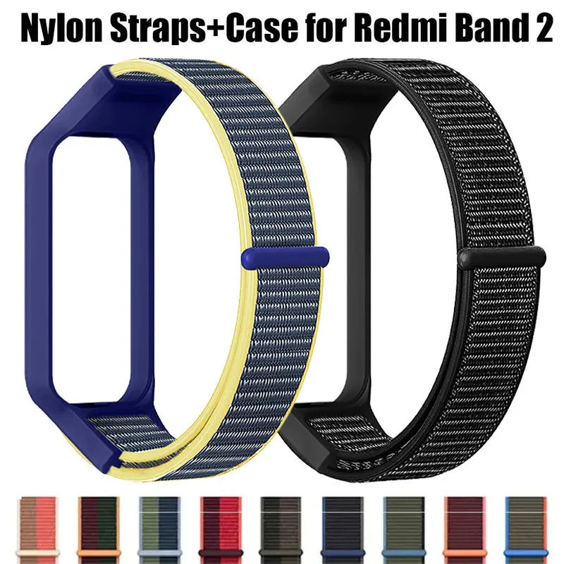 

Nylon Strap For Redmi Band 2 / Xiaomi Band 8 Active Wrist Band Bracelet Soft Smartwatch Straps Breathable Watchband Accessories