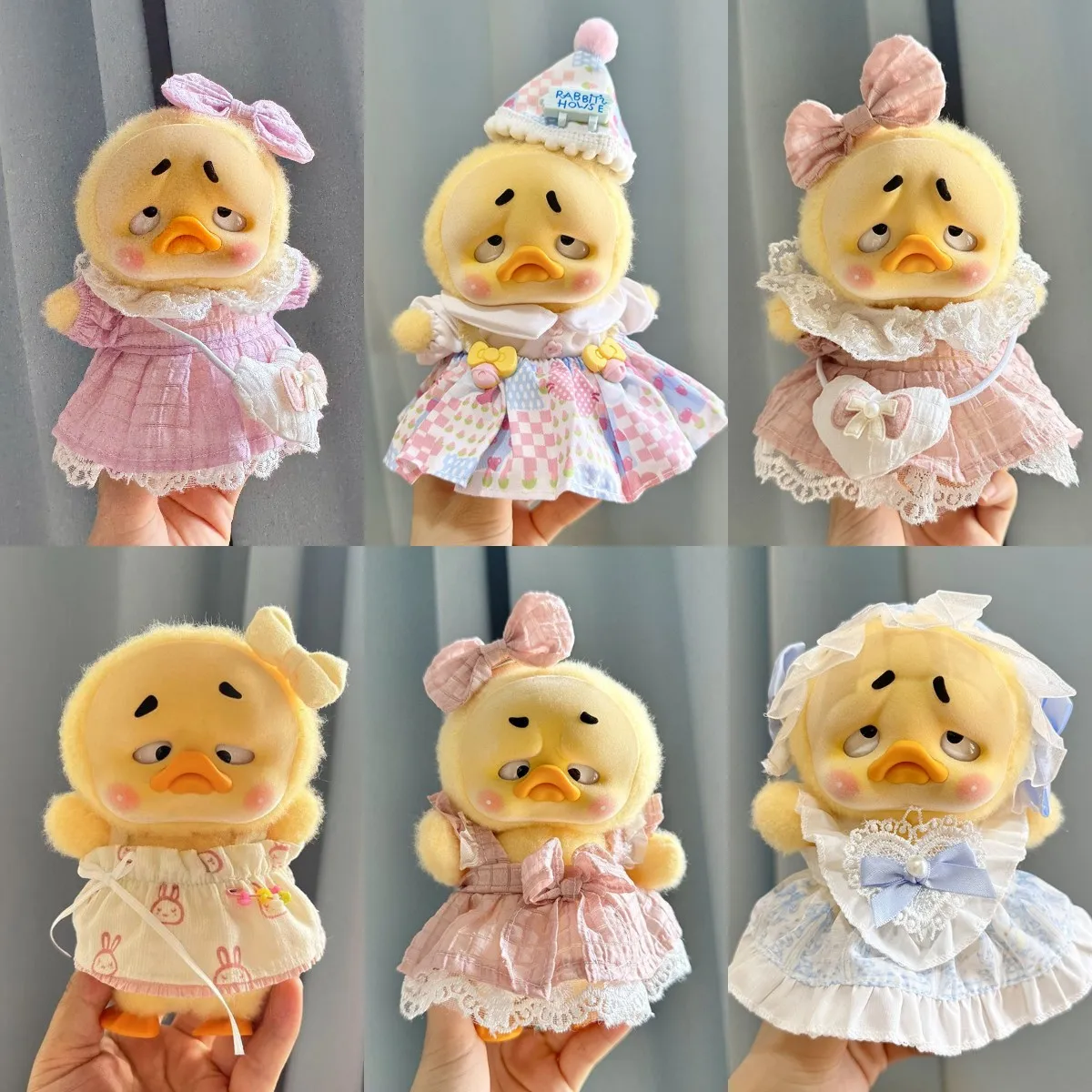 Annoying Duck Skirt For 15cm Upset Duck Clothing Plush Cute Baby Clothes Accessories Small Yellow Duck Doll Clothes