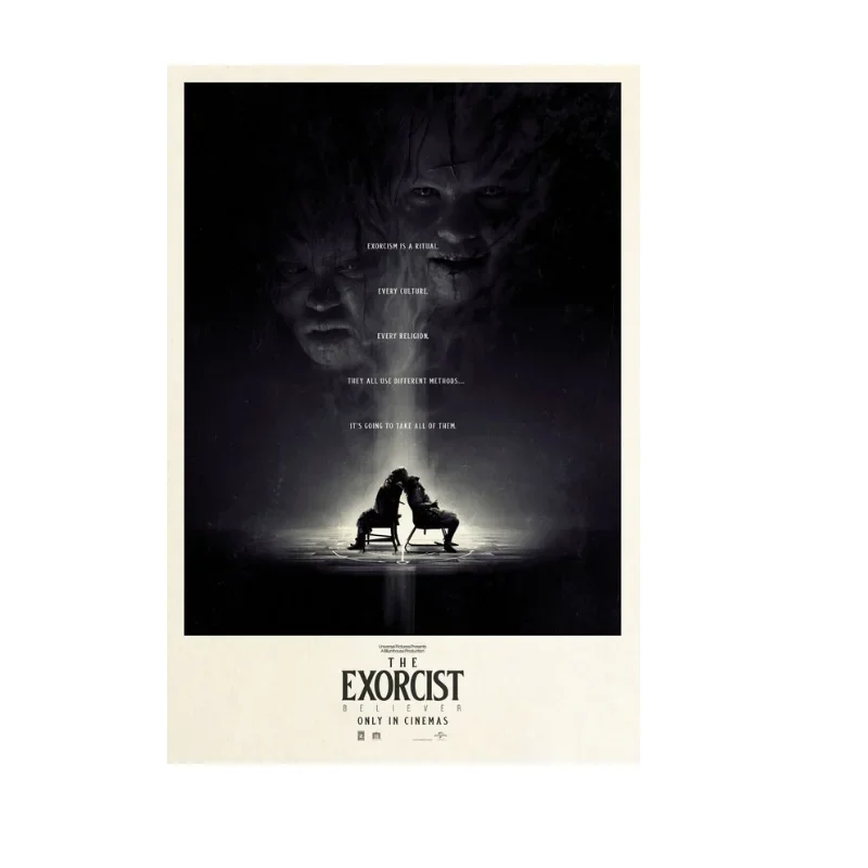 The Exorcist Movie, Art Picture Print Silk Poster,Home Wall Decor