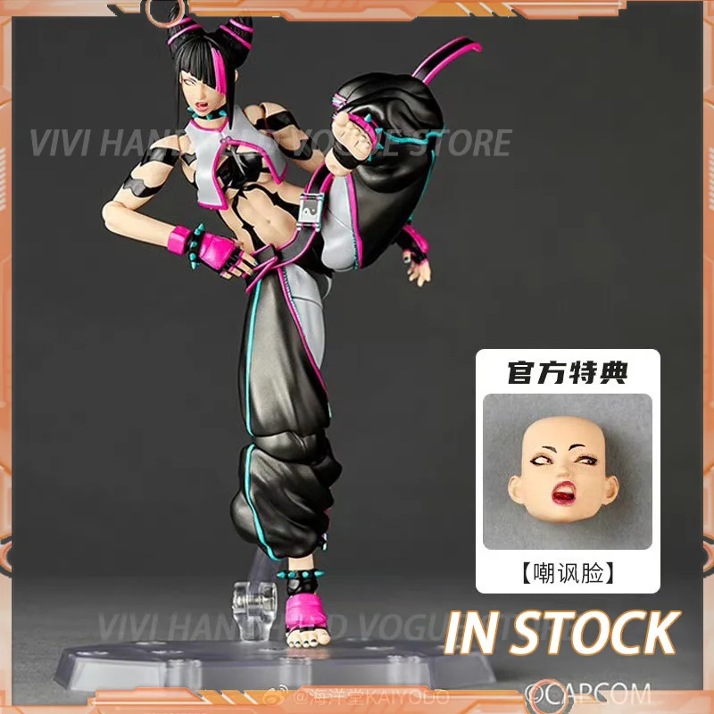 

В наличии Kaiyodo Han Juri подвижная модель игрушки Revoltech AMAZING YAMAGUCHI SF6 фигурка в форме человека коллекция украшений