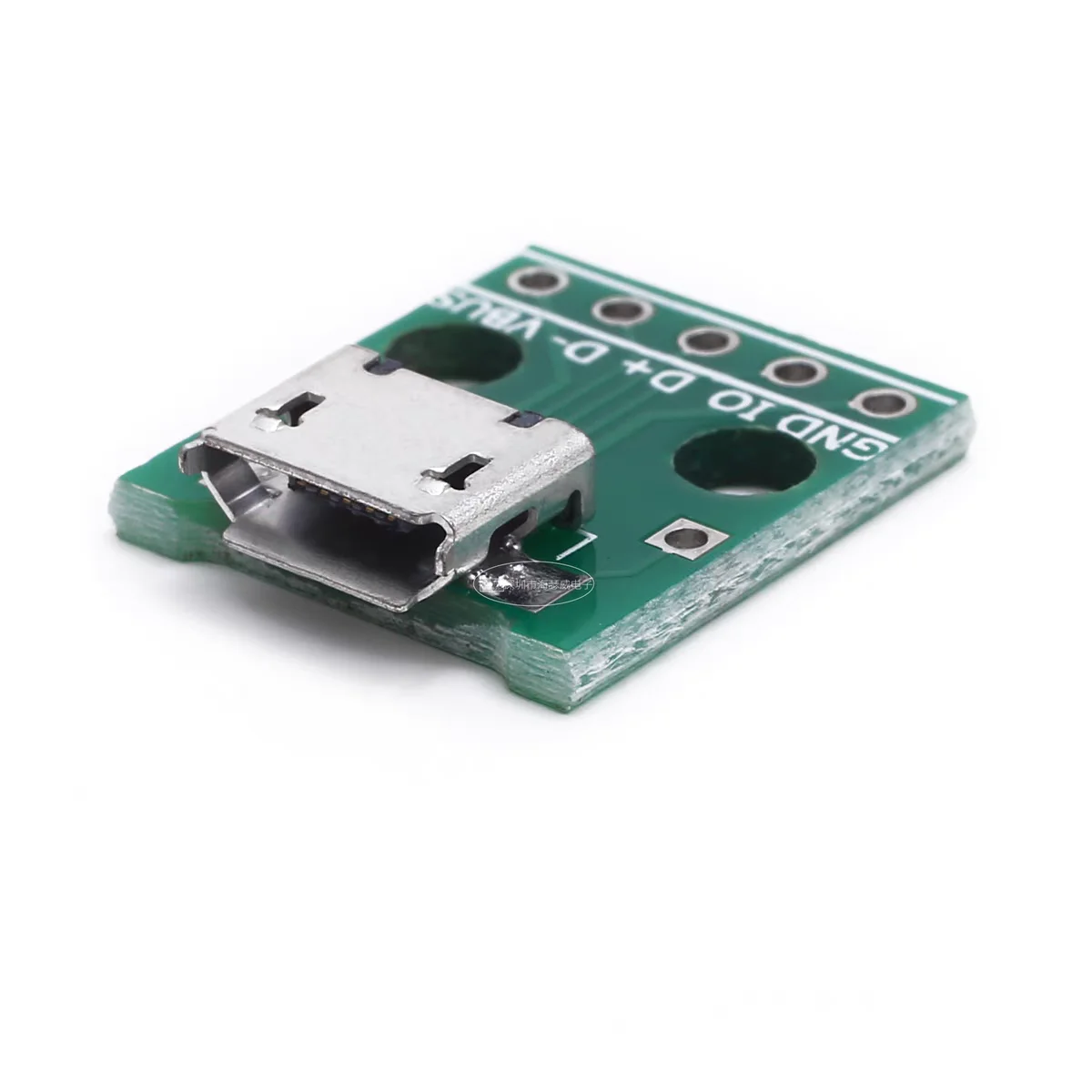 Micro USB to Dip Female Base B-Type 5P Surface Mount Direct Insert Adapter Board Welded Female Head for Electronics