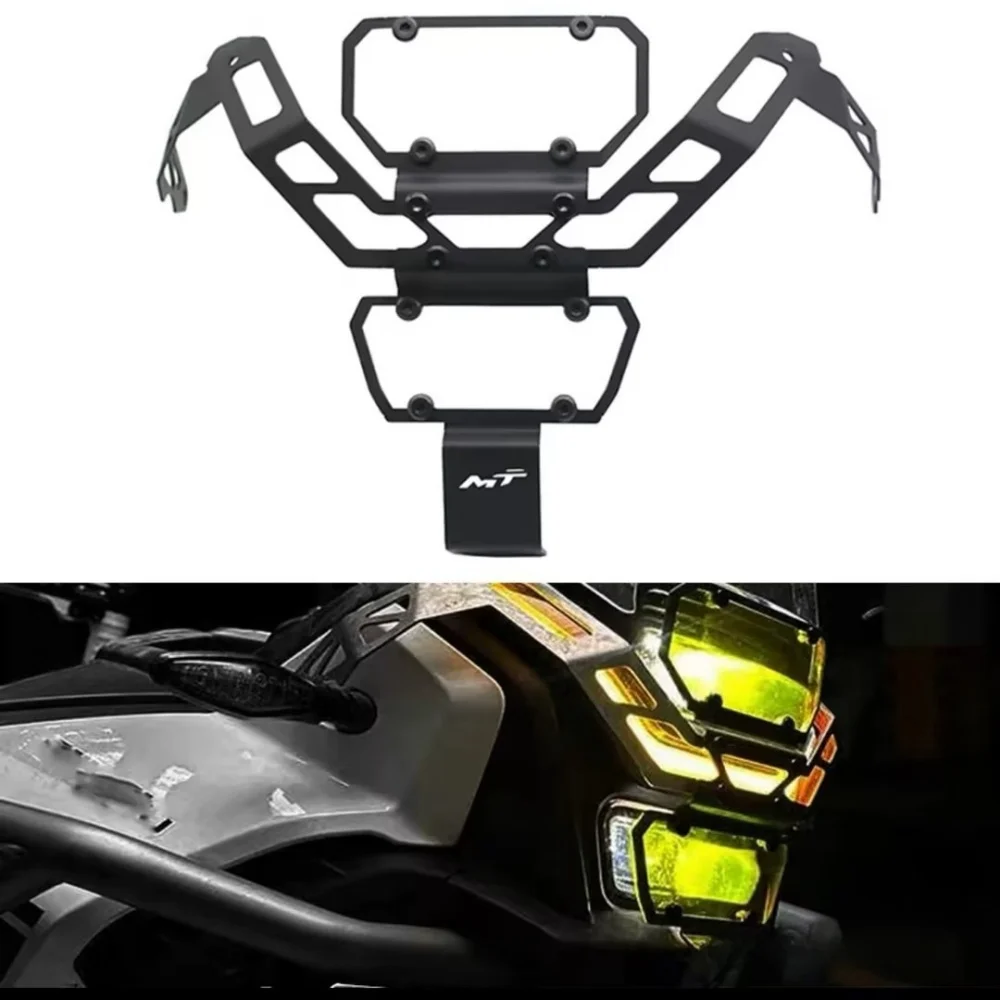 

CFMOTO 450MT MT450 450mt motorcycle modified headlight cover stainless steel headlight protection net