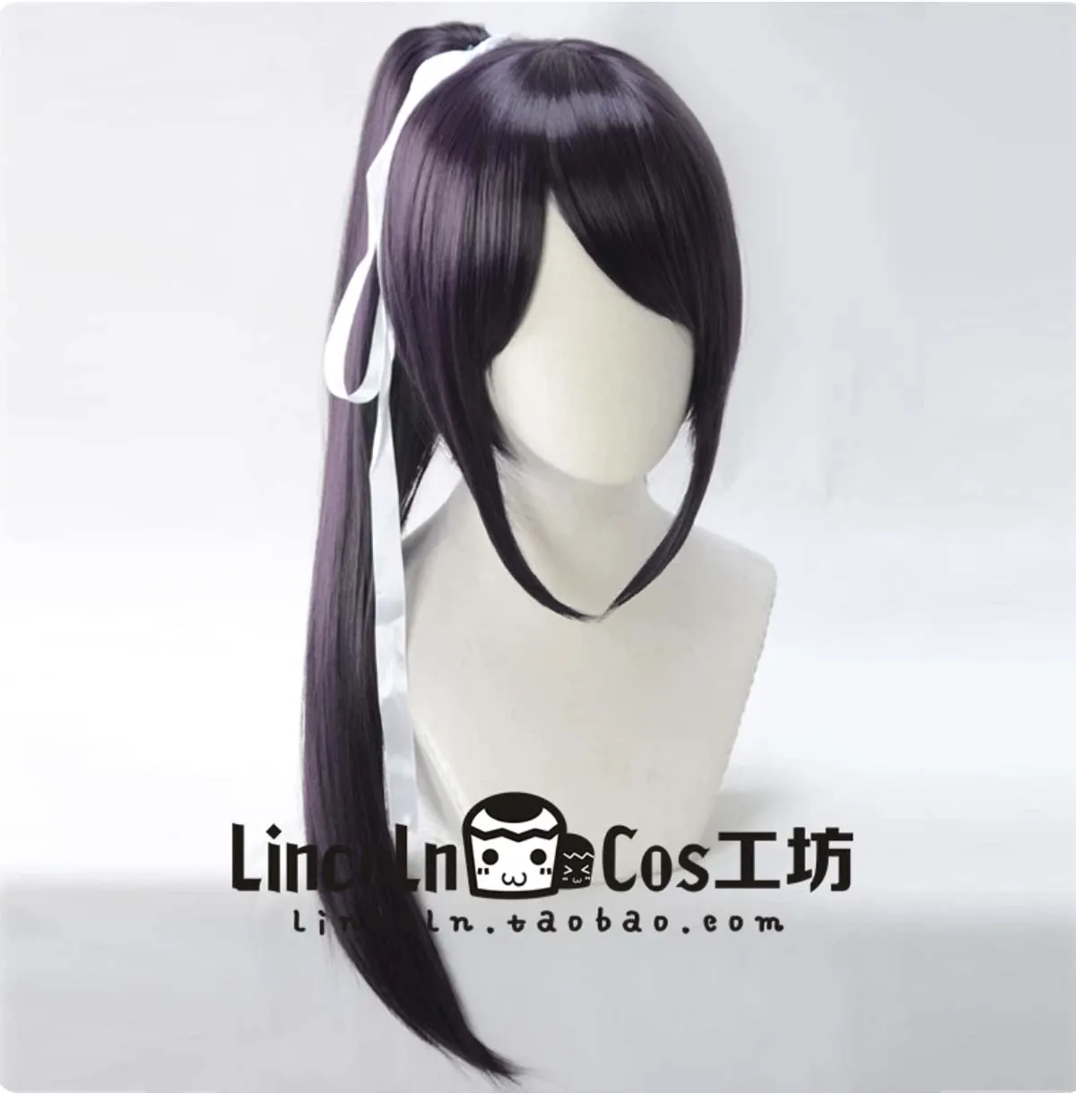 Anime Compulsive Gambler Sayaka Igarashi Cosplay Long Purple Black Heat Resistant Hair Wig