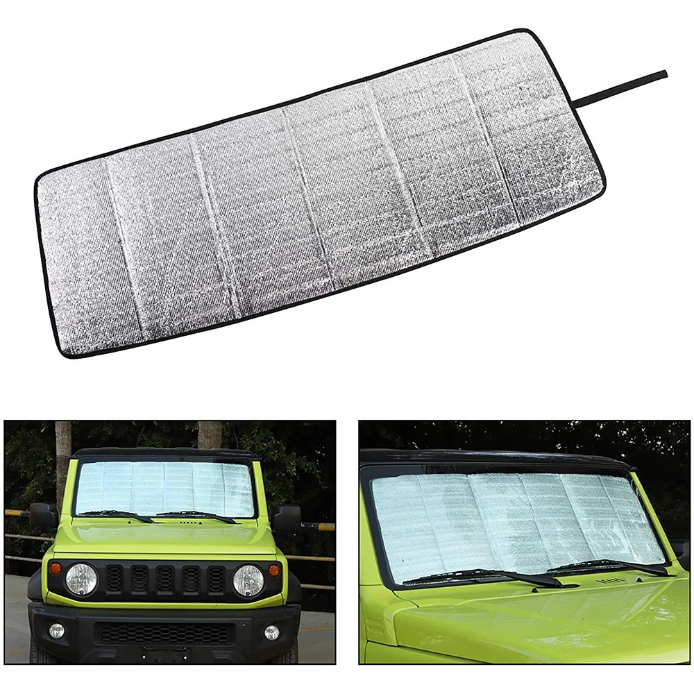 Car Windshield Sunshade Shade Cover for Suzuki JIMNY 2019 2020 Insulation Protection Sun Visor Accessories