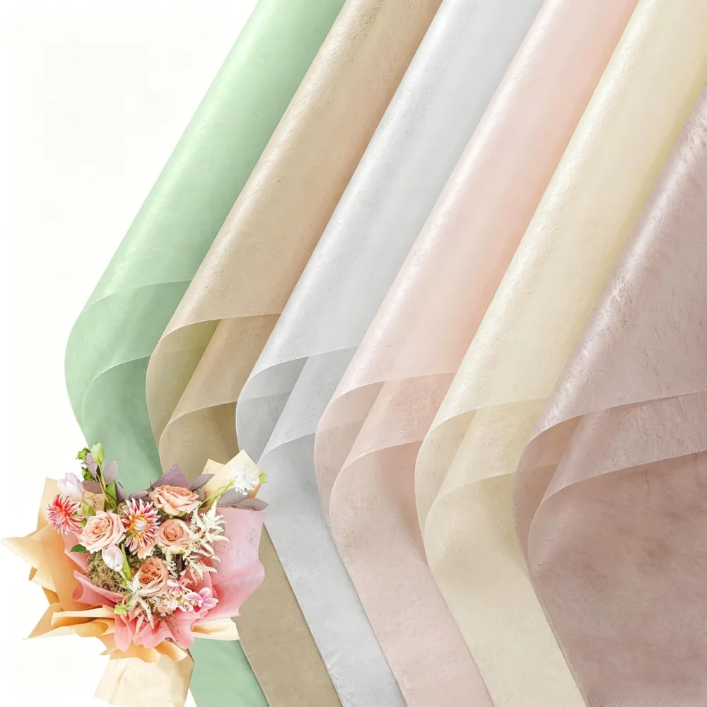 54cm*56cm, 20pcs/pack Korean-style waterproof lining paper,multi hues for Teacher's Day,Valentine's Day,Mother's Day & daily use