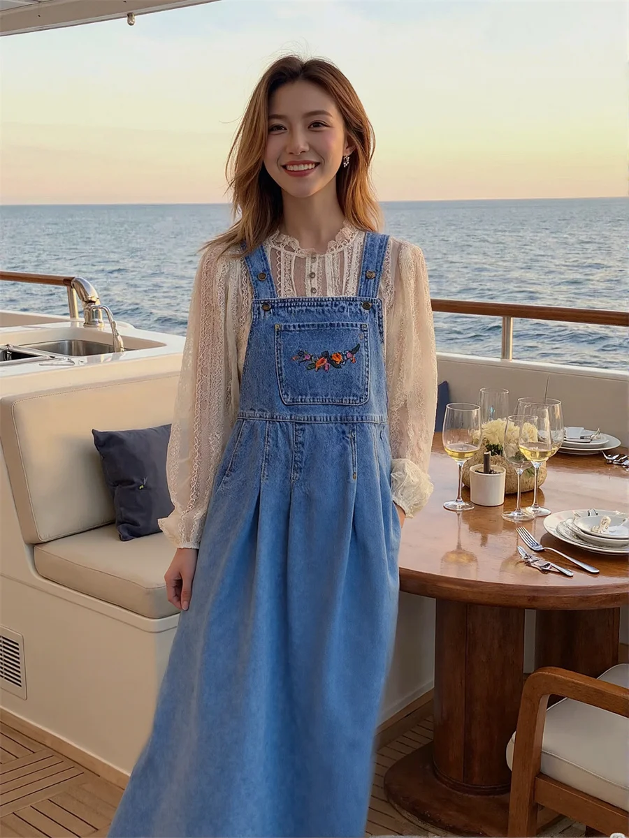 Abito da donna Blu Vestibilità ampia Casual Office Lady Off-spalla Monospalla Senza spalline Senza spalline Backless Blackless Sexy Hot