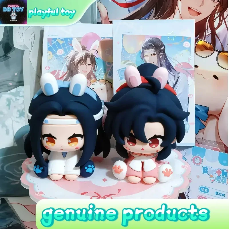 

Оригинальная фигурка Mdzs Ancestor Of The Magic Way: Вэй Усянь и Лань Ванцзи, коллекционная аниме-фигурка, игрушка, украшение, подарок на день рождения