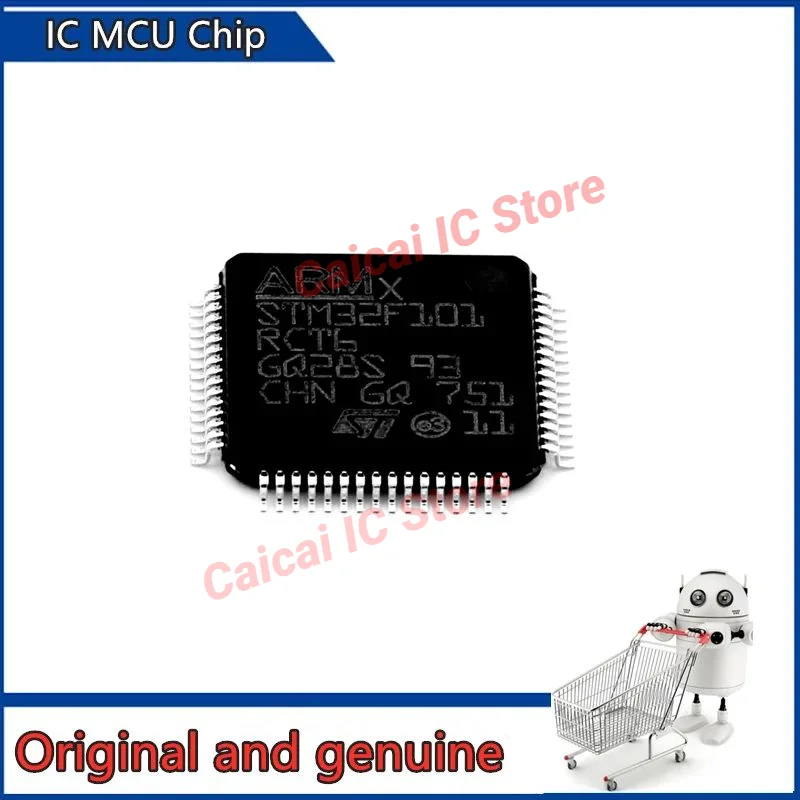 

STM IC STM32F101RCT6 STM32F101RC STM32F101 STM32F STM32 MCU Chip LQFP-64 Electronic Components