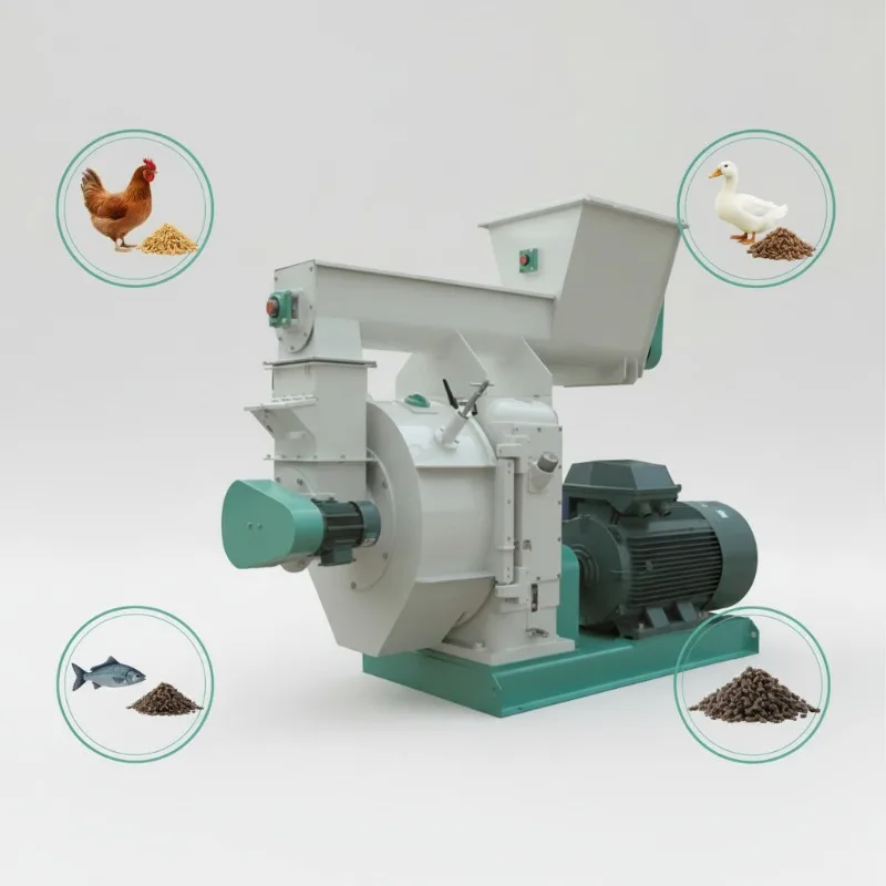 Wood pellet machine, suitable for household use or farm biomass energy production