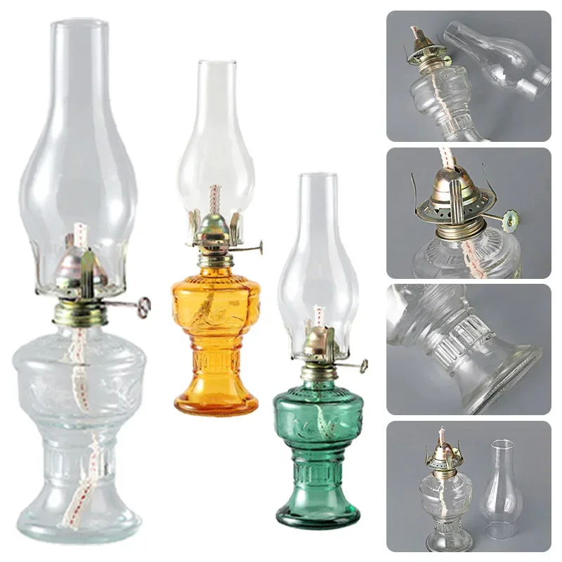 Kerosene Water Oil Lamp Ornament Diesel Table Lamps Desktop Decoration Indoor Decors For Living Dinner Party Bedroom Kitchen