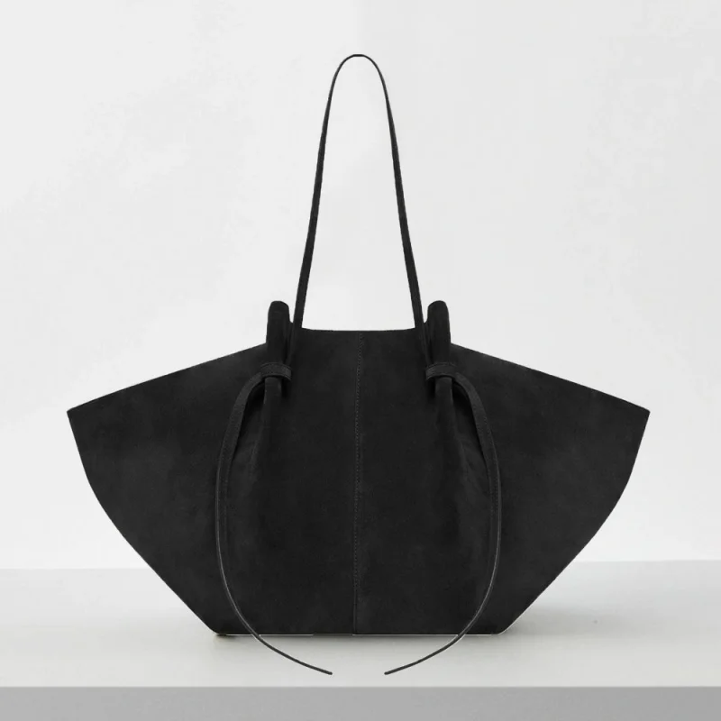 

VGOOCI Luxury Faux Suede Tote Bags for Women Vintage Designer Handbags Large Capacity Shoulder Bag Luxury Brand Women's Bags