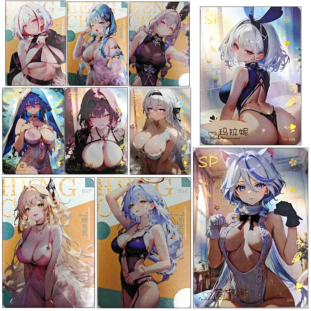 Goddess Story SSP SP Urawa Hanako Kirara Faruzan Furina Kafka Firefly Foil Refraction Glitter Collectible Cards Holiday Gifts