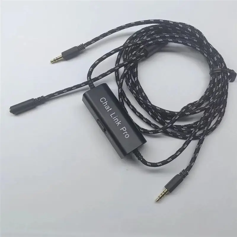 AA60 Chat Link Noise Reduction Audio Cable 2.7m for HD60 HD60S HD60S+ HD60 4K60 Gaming Streaming