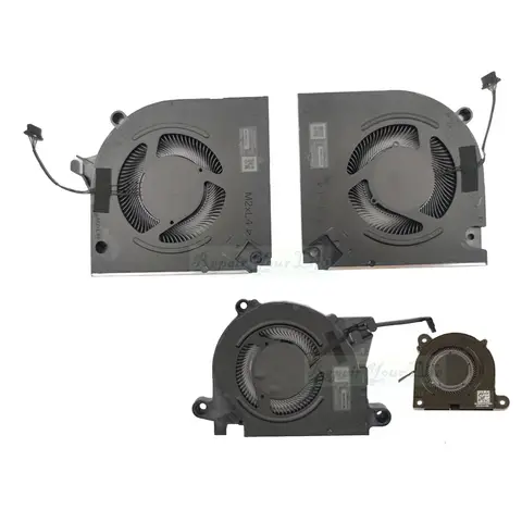 Ventilateur de refroidissement pour ordinateur portable Dell Alienware M16 R1, radiateur de refroidissement CPU GPU MG75091V1 C160 C150 S9A XMDV9 0XMDV9 023.100TR.0011, nouveau
