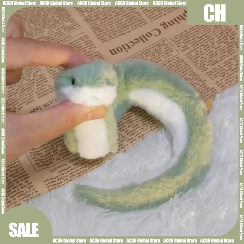 

40cm Funny Snake Plush Toy Cute Quirky Stuffed Animal Doll Soft Huggable Plushie for Girls Kids Kawaii Home Decor Mascot Gift