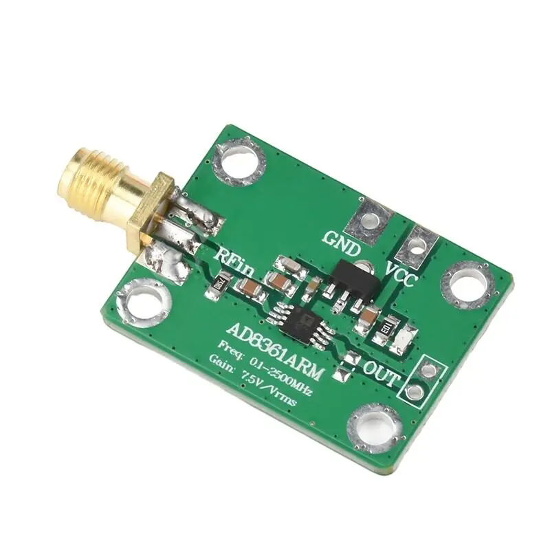 DC 2.7-5.5 V  AD8361   RF Power Meter True RMS Detection Module AM Detector Magnitude Detector 0.1-2.5 GHz