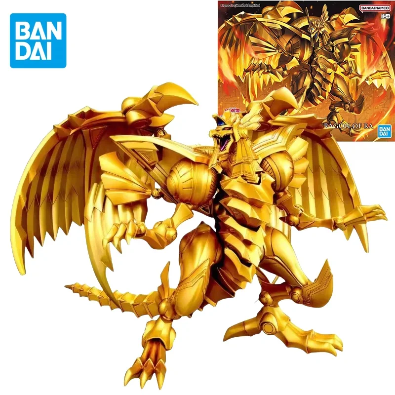 Bandai Original Anime Figure Yu-Gi-Oh! EGYPTIAN GOD-THE WINGED DRAGON OF RA Action Figure Toys for Kids Gift Collectible Model