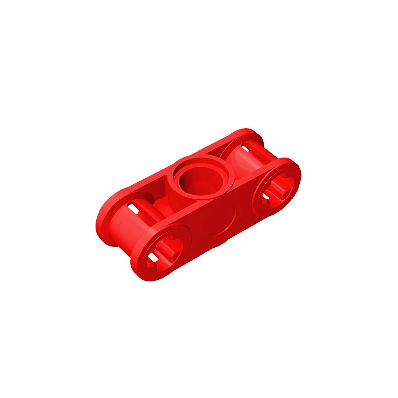 Gobricks GDS-935 Technical, Axle and Pin Connector Perpendicular 3L with Center Pin Hole compatible with lego 32184