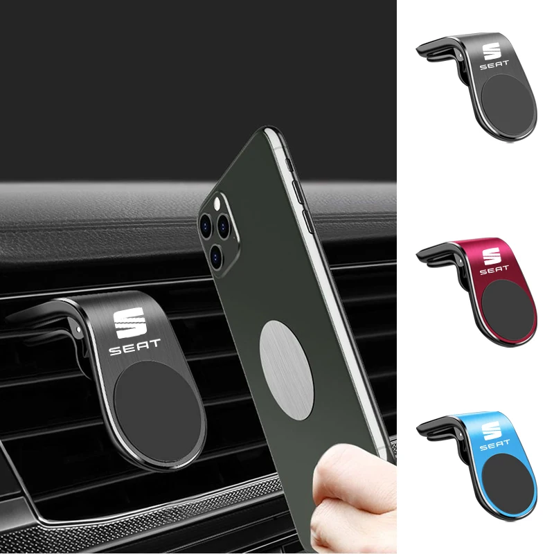 Car Phone Holder Mount Stand For Seat FR Leon Ibiza Exe Adjustable GPS Navigation Mobile Phone Bracket Auto Styling Accessories