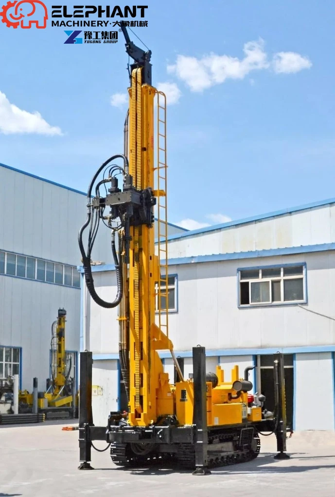 300m Air Water Dual Use Deep Well Drilling Machine Stable Performance