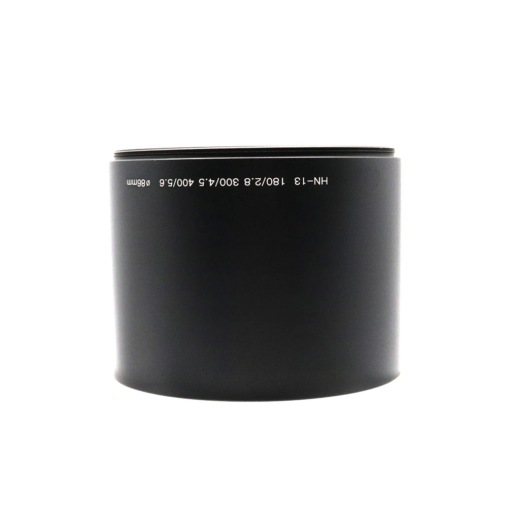86mm Screw-in Metal Lens Hood for Nikon, Compatible with HN-13, Fit 72mm Circular Polarizer CPL Filter, Aluminum Alloy