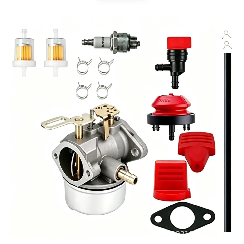 Carburetor 640052 for For tecumseh HMSK80 HMSK85 HMSK90 HMSK100 8HP 9HP 10HP Engine Aluminum Alloy Direct Swap Kit