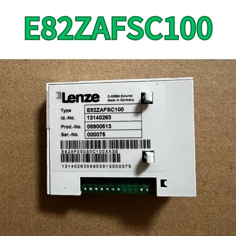 

second-hand E82ZAFSC100 frequency converter communication interface module test OK Fast Shipping