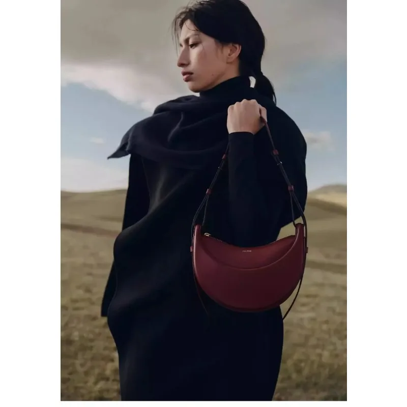 

Сумка для детских подгузников, портативная кожаная сумка для мамы, сумка в форме полумесяца, рюкзак, детский органайзер, аксессуары для малышей, рюкзак для подгузников