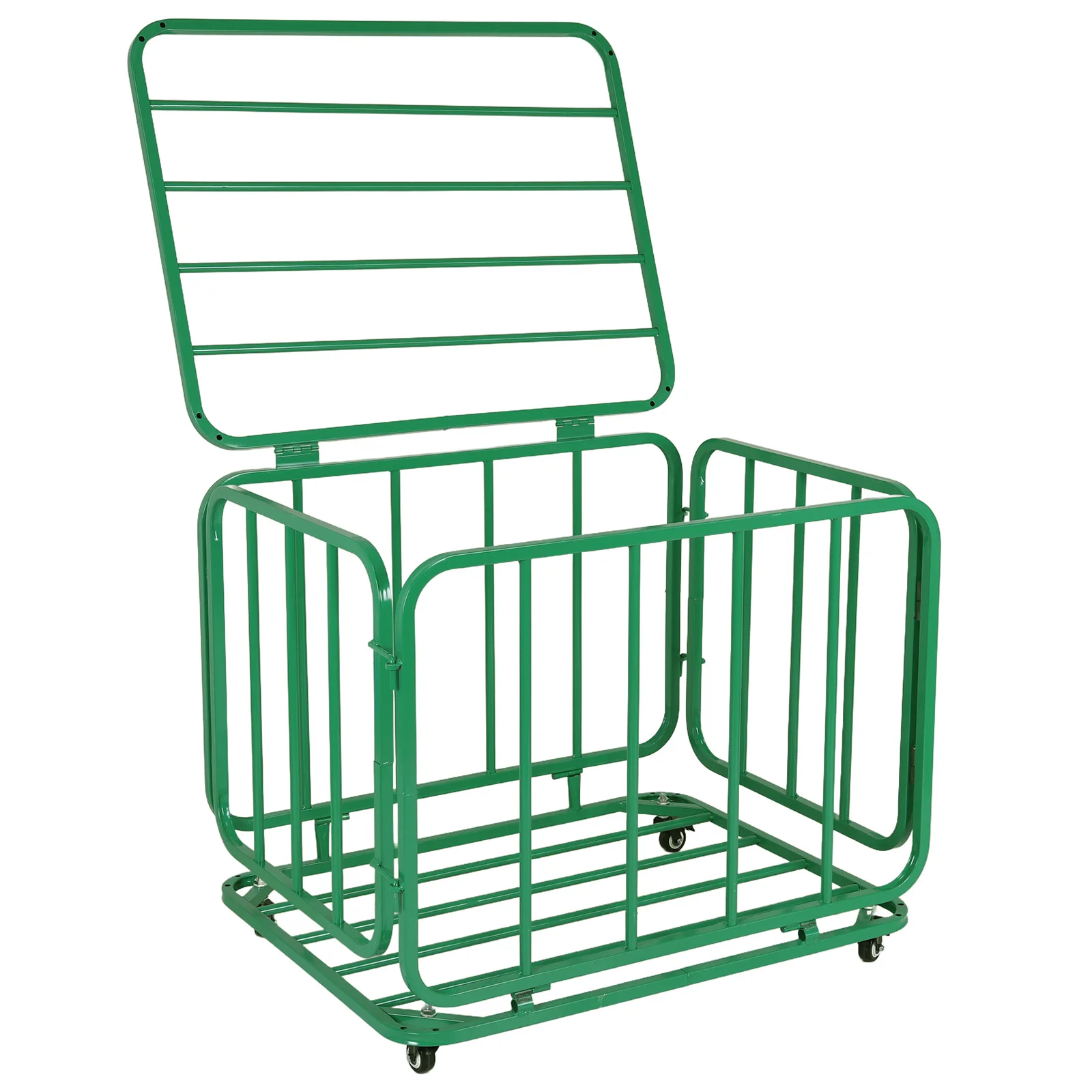 

Basketball Or Volleyball Storage Ball Cart with Wheels Basketball Storage Basket for Garage Club Or Gym