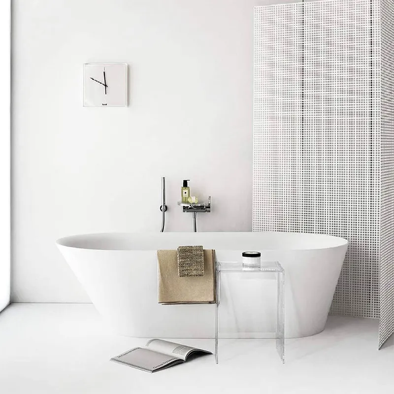 Aesthetic Patient Shower Stool Feet Children Taboret Foot Shower Stool Squatty Small Mobili Arredamento Bagno Furniture