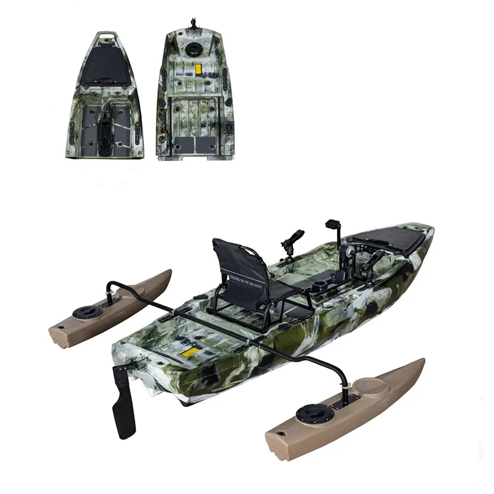 حار وحدات مزيج أوسع الفضاء متعة دواسة كاياك الصيد لخيار التخصيص
