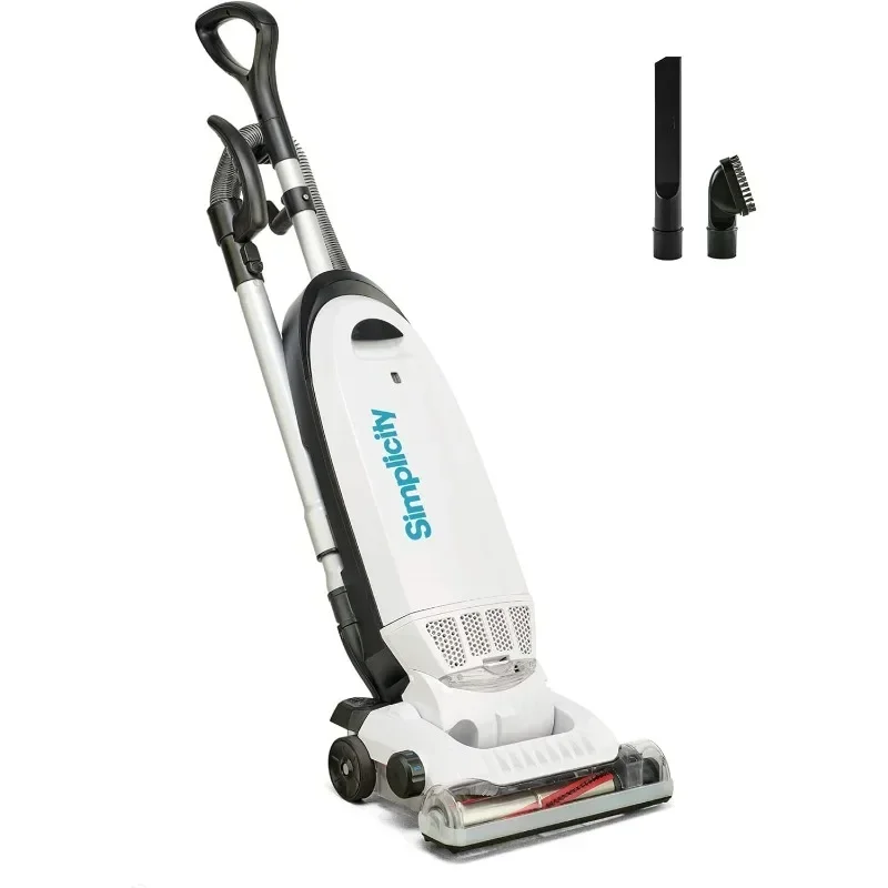 Vacuums Allergy Upright Vacuum for Carpet and Hardwood, Multi Surface Vacuum Cleaner with Certified HEPA Filter and Bag