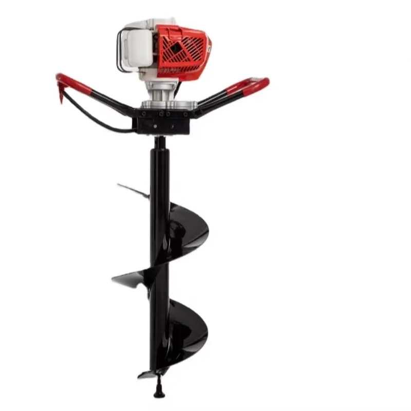 Industrial Grade   Powered 51.7cc 2-Stroke Mental Post Hole Digger & Fence 1E44FA Engine  oline Earth Auger for Sale in stoc