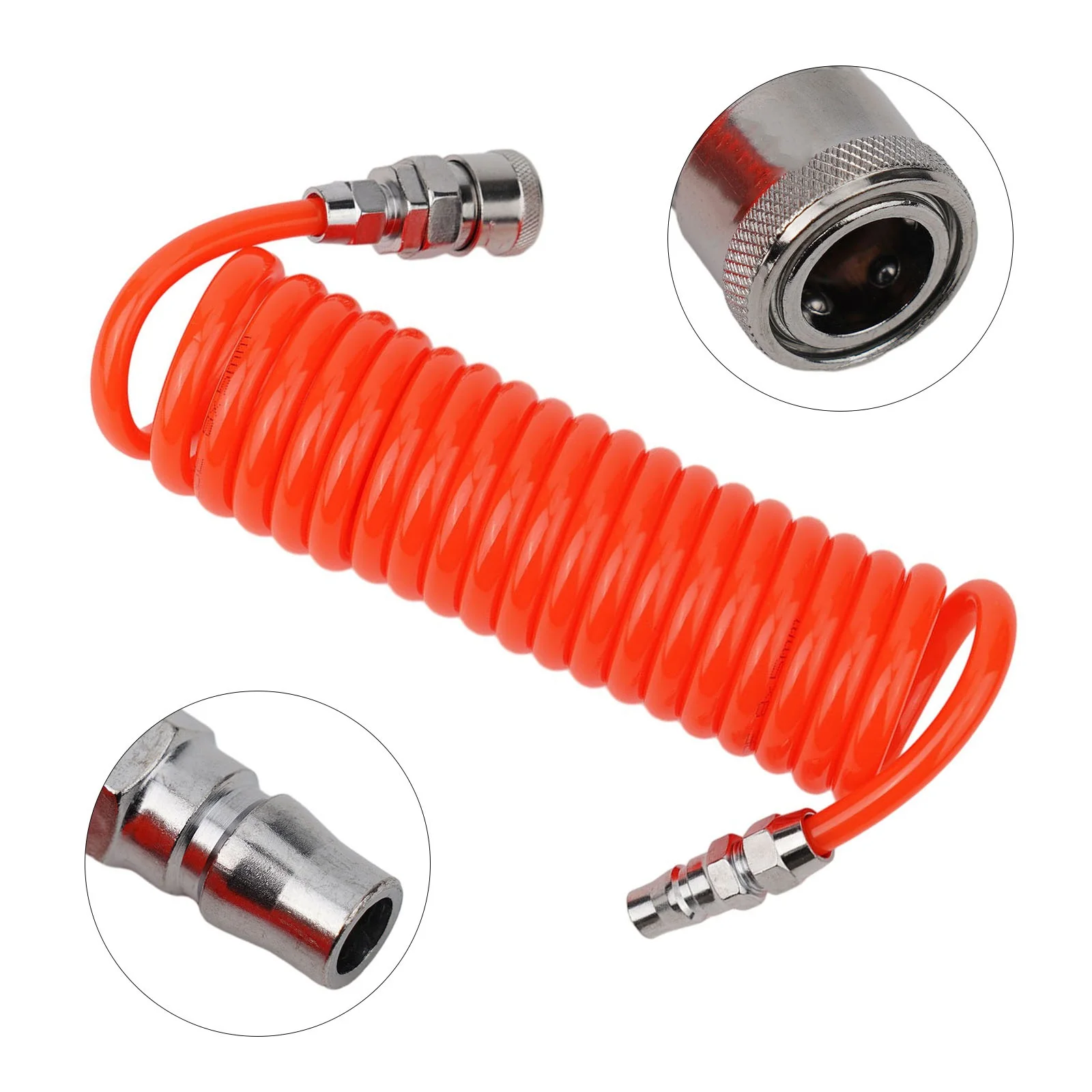 3 Meters 9 84ft Telescopic Spring Tube Dual sealing Design Strong And Wear resistant Male And Female Quick Connectors