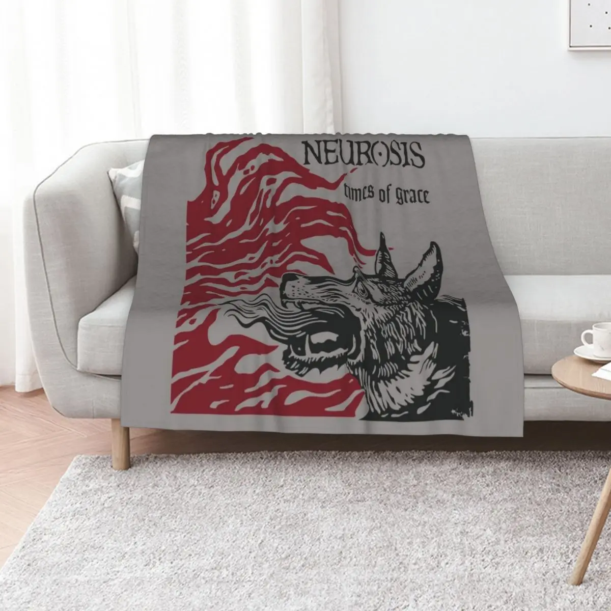 Neurosis: Times of Grace Throw Blanket Flannels Luxury St cosplay anime Nap Plaid on the sofa valentine gift ideas Blankets