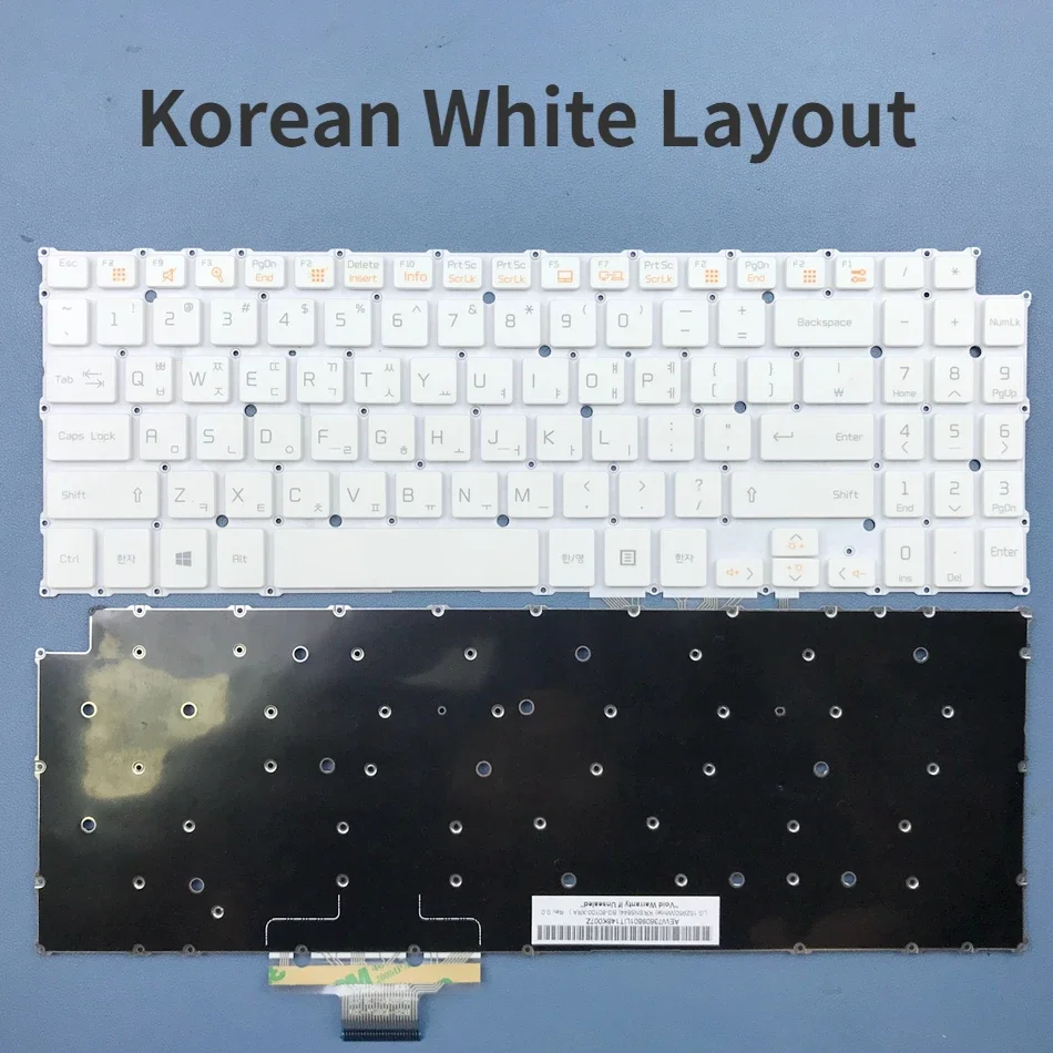 

Korean Laptop Keyboard For LG 15Z940 15Z950 15ZD950 15UD560 15U530 15U530-KH5DK 15U530-KH50K SN5844 SG-80100-40A KR Layout