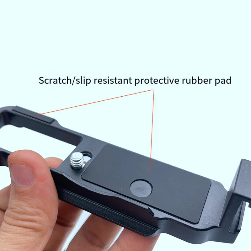 Новая L-образная ручка камеры для камеры Fuji X-100VI, L-образный кронштейн, встроенная быстросъемная пластина, защитный инструмент для фотосъемки