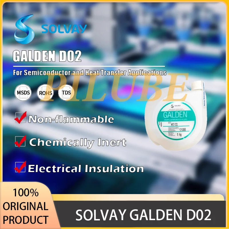 

Высокопроизводительное фторированное масло SOLVAY GALDEN D02 обеспечивает химическое сопротивление и низкое давление паров. Оригинальный продукт.