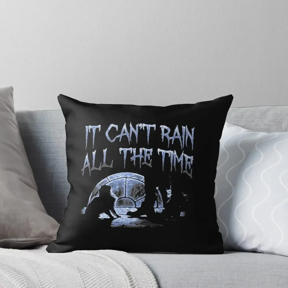 Can't Rain All The Time Deeper Blue Throw Pillow Pillow Case Pillow Decor Sofa Cover