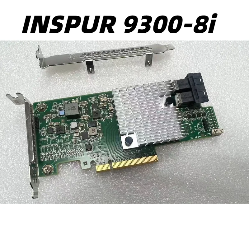 

INSPUR 9300-8I 12Gbps SAS HBA IT Mode for FreeNAS unRAID ZFS 2 SFF-8643 Cables