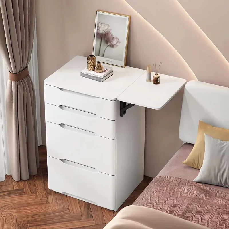 Bedroom Dressing Mirror, Front Modern Simple Multi-functional  Storage Cabinet, Dressing