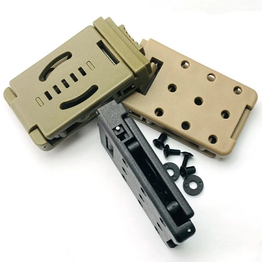 Multifunction K Sheath Kydex Waist Belt Clip Outdoor Knife Scabbard Kit Tek Lok Belt Clamp Belt Mag Gun Holster Waist Back Clip