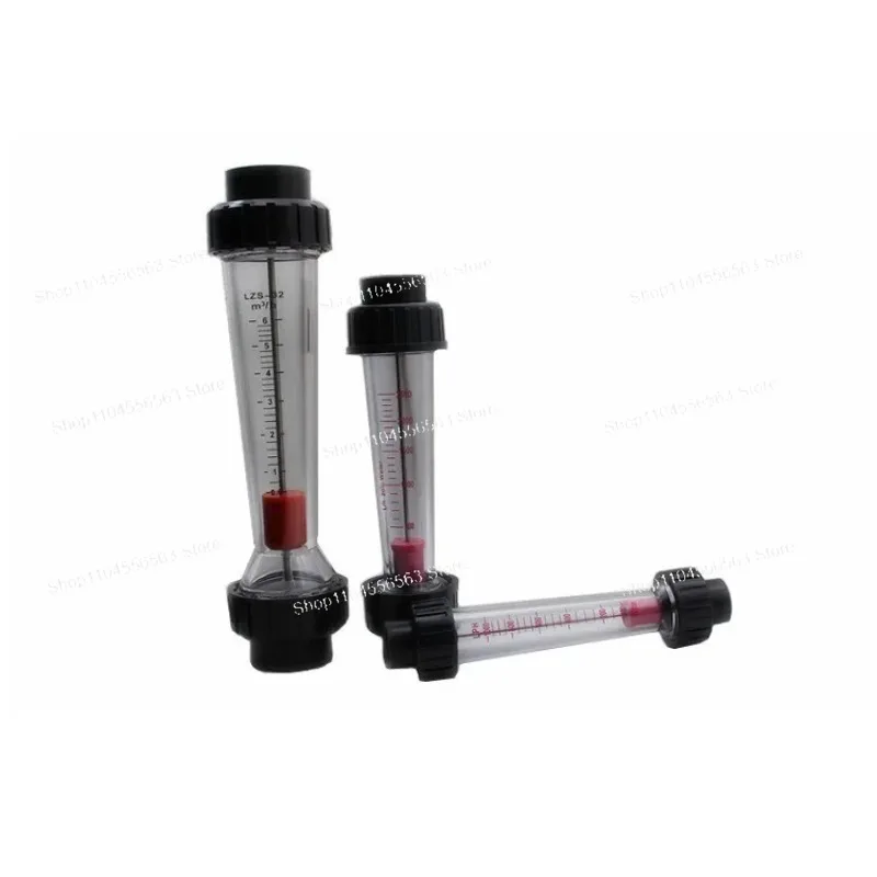 Acid Resistant PVC Rotameter - Transparent Standard Metering Flowmeter for Alkali & Corrosive Fluids