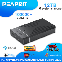 12TB Retro Gaming HDD with Hyperspin&Launchbox&Retrobat&Playnite OS for PS3/PS2/PS/SWITCH/N64/WIIU for Windows with 100000+Games