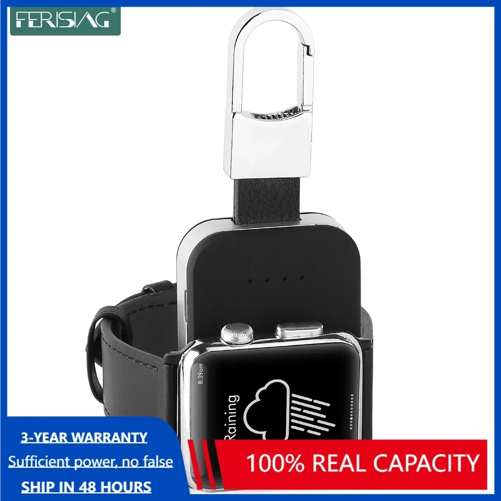 

Внешний аккумулятор QI Беспроводное зарядное устройство для Apple Watch iWatch 1 2 3 4 5 Беспроводное зарядное устройство Power Bank 950 мАч Портативное уличное зарядное устройство