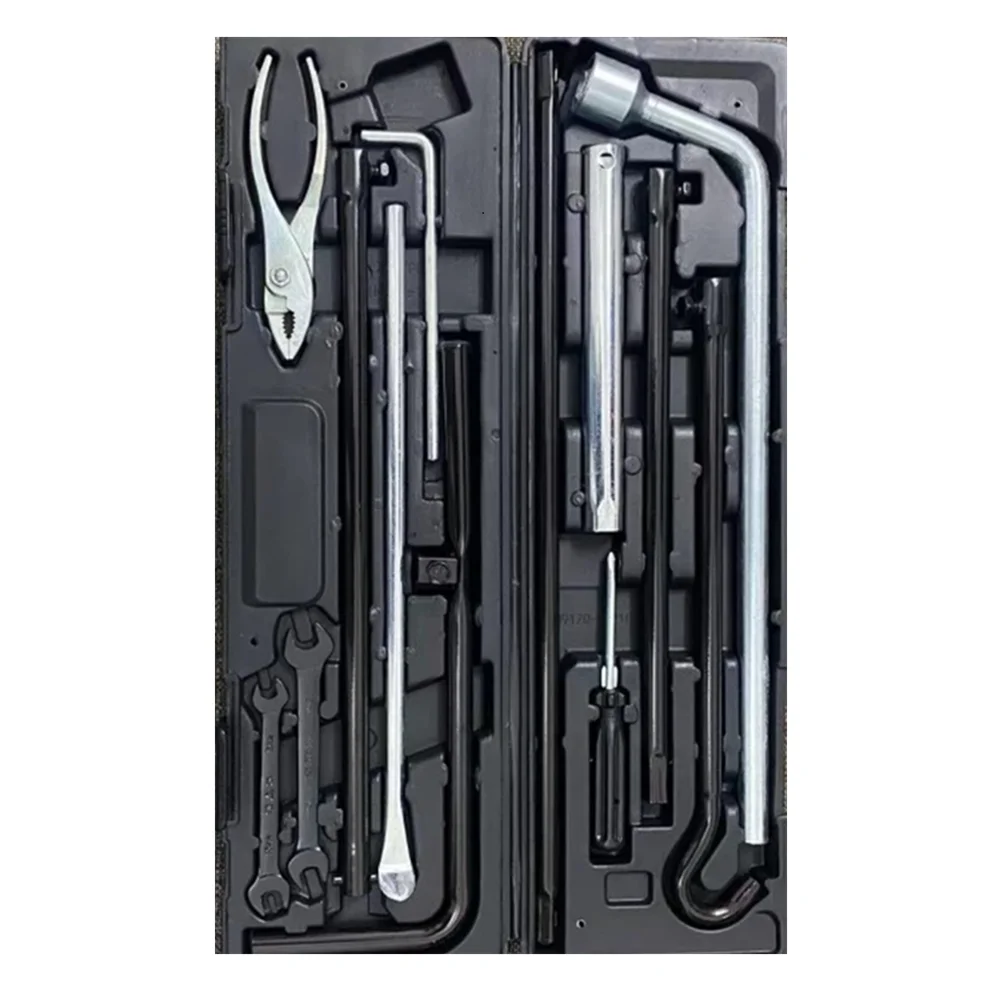 

For Toyota Land Cruiser Prado LC150 2700 4000 Lexus LX570 GX460 Tundra with Car Tool Kit Wrench Spare Tire Rocker CarAccessories