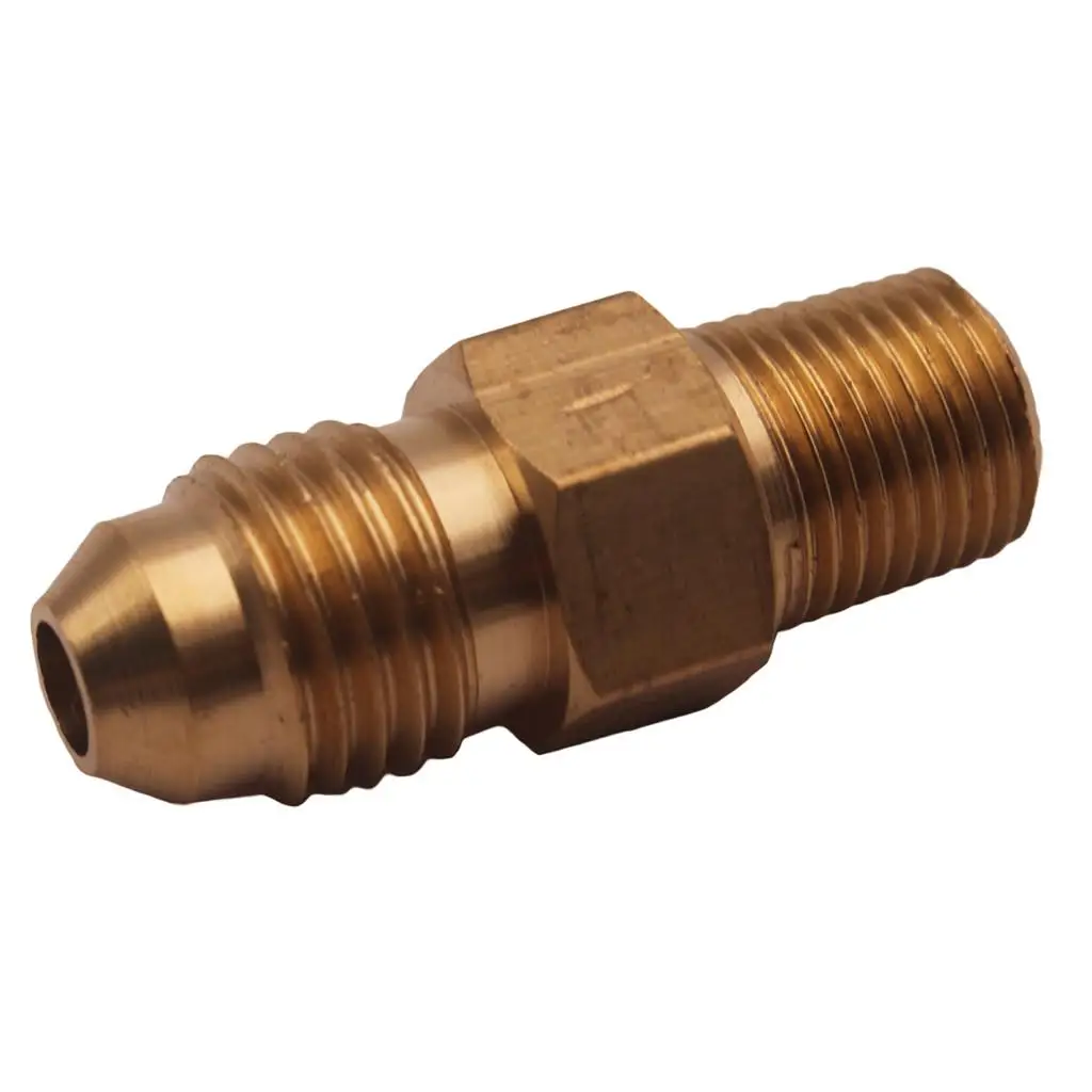 Universal NPT Adaptor Oil Gas Adapter Brass Fitting Firm Connection Joint for Professional Fuel System